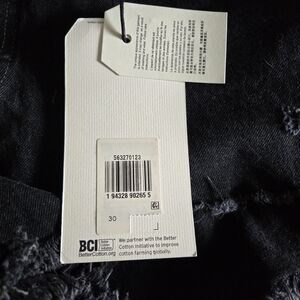 Black Distressed Denim Jeans